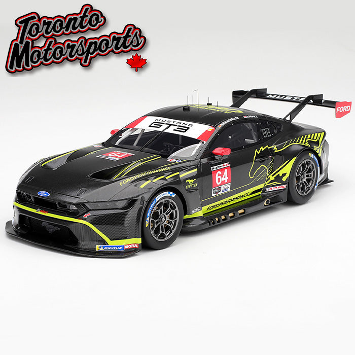 2025 Ford Mustang GT3  Ford Multimatic Motorsports #64 Priaulx/Rockenfeller – IMSA VIR - 1:18 Scale by TopSpeed #TS0730