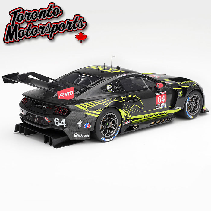 2025 Ford Mustang GT3  Ford Multimatic Motorsports #64 Priaulx/Rockenfeller – IMSA VIR - 1:18 Scale by TopSpeed #TS0730