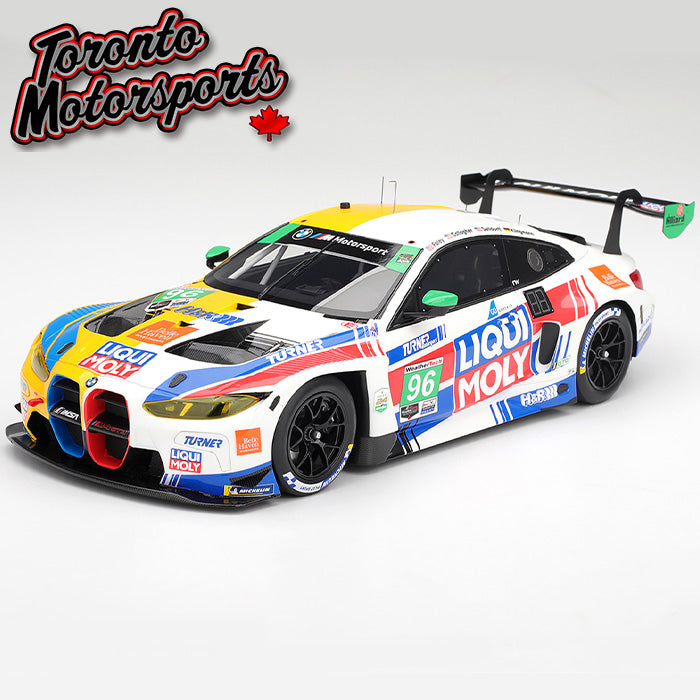 2026 BMW M4 GT3 EVO Turner Motorsport #96 Foley/Gallagher/Klingmann/Selldorff  – IMSA Daytona 24 Hrs - 1:18 Scale by TopSpeed #TS0734