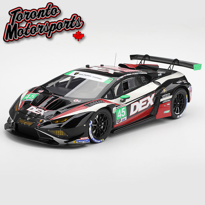 2026 Lamborghini Huracan GT3 EVO2 DEX WTR #45 Doyle/Ericsson/Formal/Hindman – IMSA Daytona 24hr - 1:18 Scale by TopSpeed #TS0742