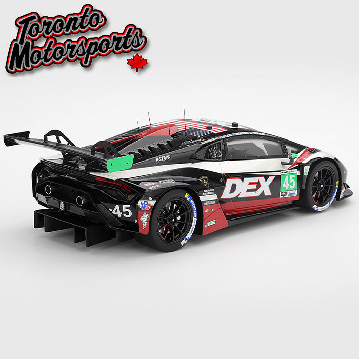 2026 Lamborghini Huracan GT3 EVO2 DEX WTR #45 Doyle/Ericsson/Formal/Hindman – IMSA Daytona 24hr - 1:18 Scale by TopSpeed #TS0742