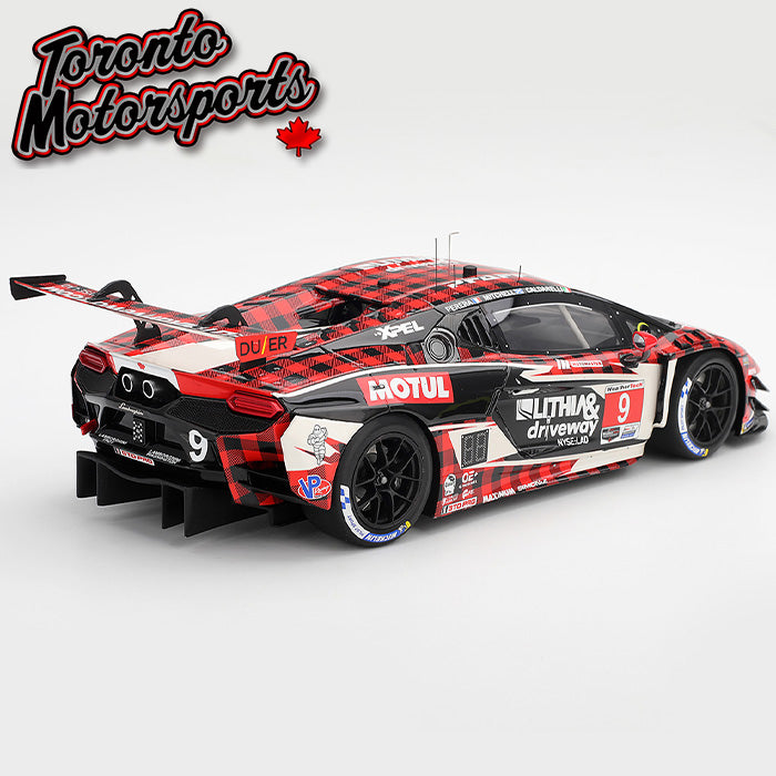 2026 Lamborghini Temerario GT3 Pfaff Motorsports #9 Caldarelli/Mitchell/Bortolotti/Hinchcliffe/Perera - IMSA Sebring 12 Hrs 1:18 Scale by TopSpeed #TS0743