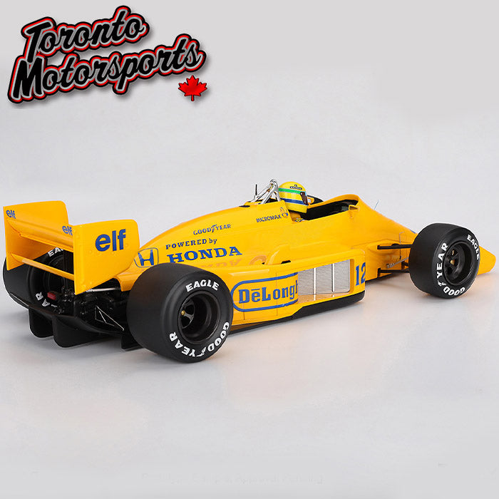 1987 Lotus 99T #12 Ayrton Senna - WINNER Monaco GP - 1:12 Scale by TSM #TSM120016