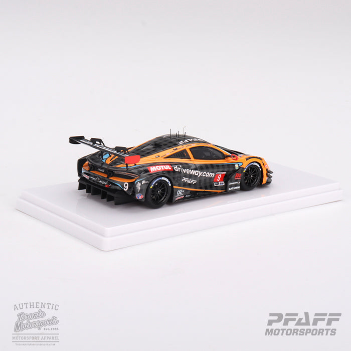 .2024 McLaren 720 GT3 EVO Pfaff Motorsports #9 Jarvis/Kirchhofer/Hinchcliffe/Rossi - IMSA Daytona 1:43 Scale by TSM #TSM430785