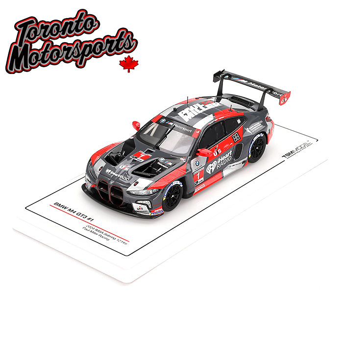 .2024 BMW M4 GT3 Paul Miller Racing #1 van der Linde/Sellers/Snow/Verhagen – IMSA Sebring 12hrs 1:43 Scale by True Scale Models #TSM430787