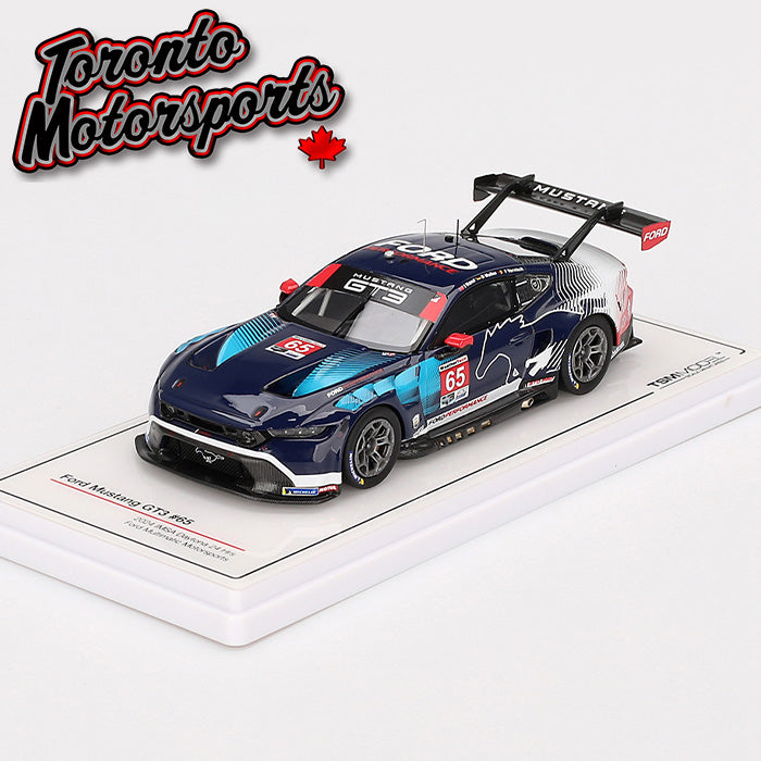 .2024 Ford Mustang GT3 Multimatic Motorsports #65 Hand/Müller/Vervisch – IMSA Daytona 24hrs 1:43 Scale by True Scale Models #TSM430789