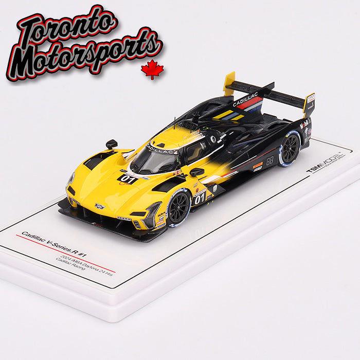 .2024 Cadillac V-Series.R #01 Bourdais/Dixon/Palou/van der Zande IMSA Daytona 24 Hrs 1:43 Scale by True Scale Models #TSM430798