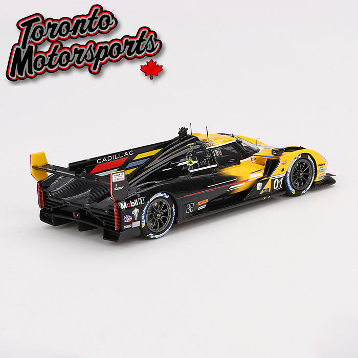 .2024 Cadillac V-Series.R #01 Bourdais/Dixon/Palou/van der Zande IMSA Daytona 24 Hrs 1:43 Scale by True Scale Models #TSM430798