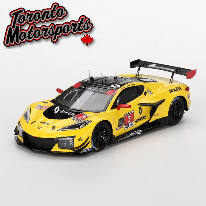 .2024 Chevrolet Corvette Z06 GT3.R Pratt & Miller #3 García/Juncadella /Sims - Daytona 24hrs. 1:43 Scale by True Scale Models #TSM430802