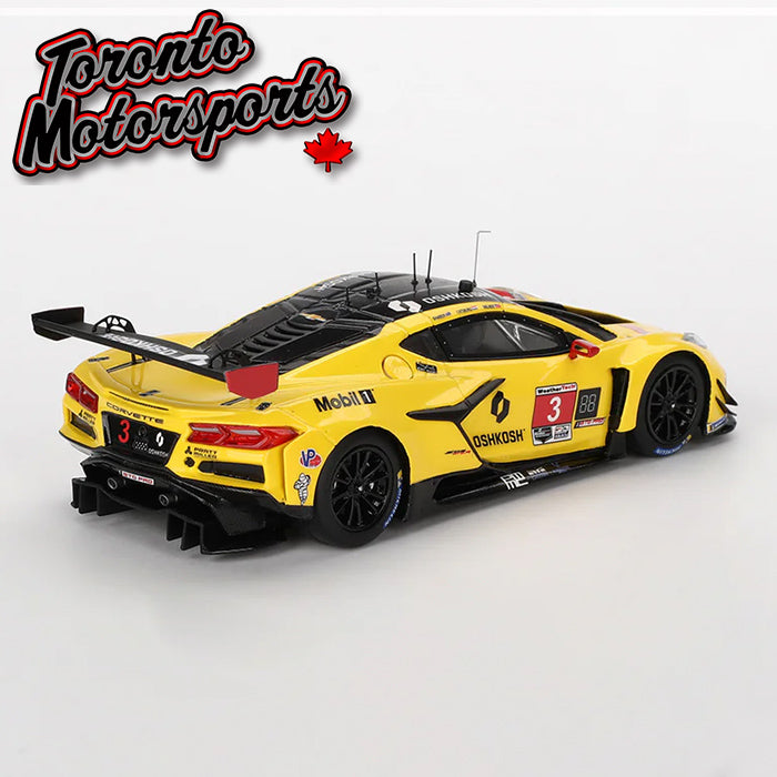 .2024 Chevrolet Corvette Z06 GT3.R Pratt & Miller #3 García/Juncadella /Sims - Daytona 24hrs. 1:43 Scale by True Scale Models #TSM430802