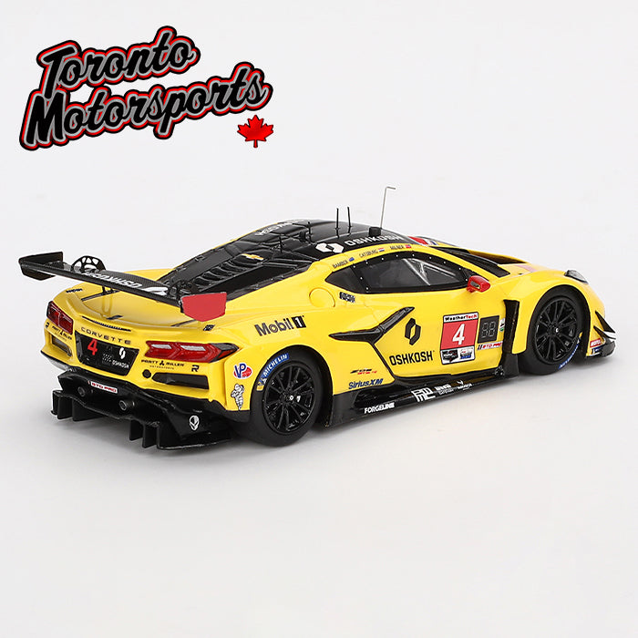 .2024 Chevrolet Corvette Z06 GT3.R Pratt Miller Motorsports #4 Bamber/Catsburg/Milner- IMSA Daytona 24hrs 1:43 Scale by TSM #TSM430803