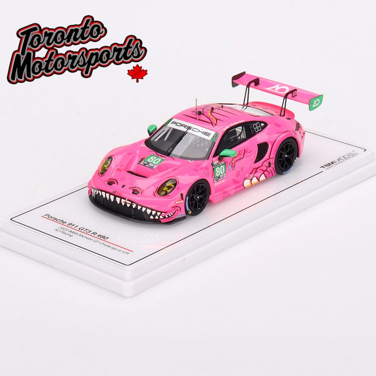 2023 Porsche 911 GT3 R AO Racing "ROXY" #80 Hyett/Priaulx - IMSA GT Challenge at VIR 1:43 Scale by True Scale Models #TSM430814