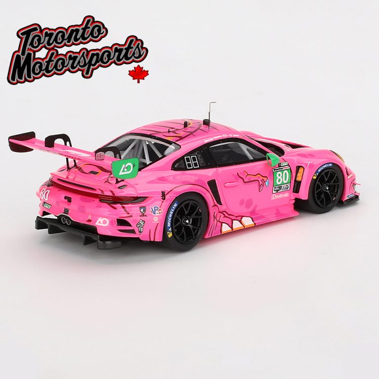 2023 Porsche 911 GT3 R AO Racing "ROXY" #80 Hyett/Priaulx - IMSA GT Challenge at VIR 1:43 Scale by True Scale Models #TSM430814