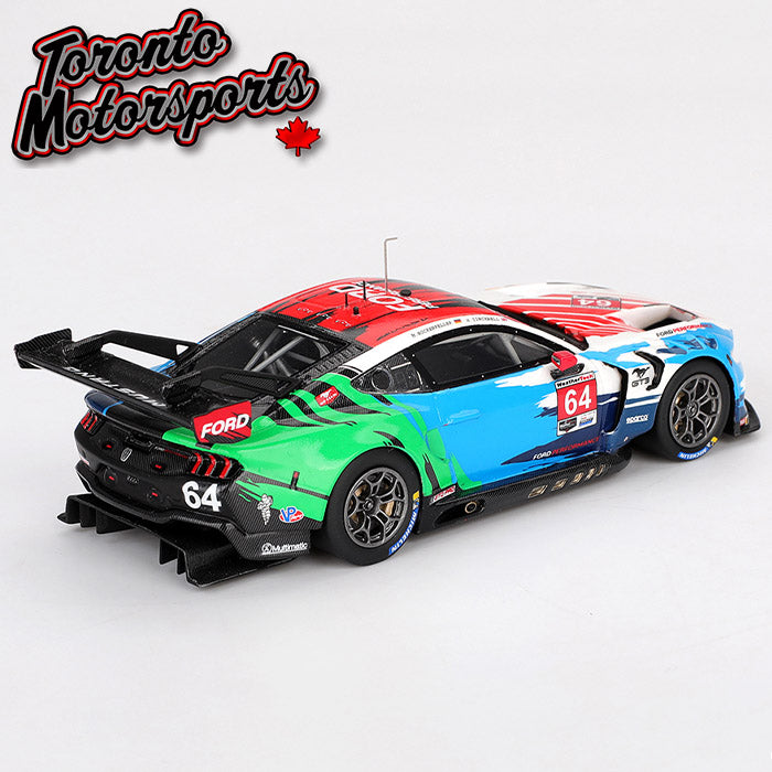 ⭐︎ハードレリックMustang type マホガニーボディ/ダイナミックトレモロ 2024 Ford Mustang Multimatic Motorsports GT3 #64 Priaulx