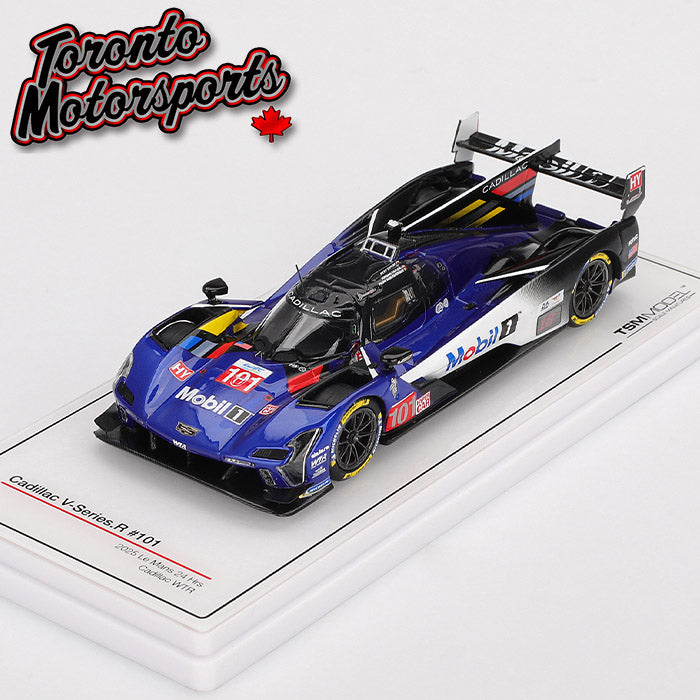 2025 Cadillac V-Series.R WTR #101 Albuquerque/Taylor/Taylor – Le Mans 24 Hrs 1:43 Scale by True Scale Models #TSM430865