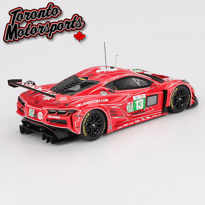 2025 Corvette Z06 LMGT3.R AWA RACING #13 Fidani/Kern/Bell – 24HR Le Mans 1:43 Scale by True Scale Models #TSM430866