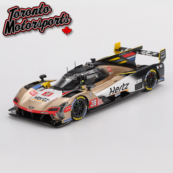 2025 Cadillac V-Series.R CADILLAC HERTZ TEAM JOTA #38 Bamber/Bourdais/Button – 24HR Le Mans 1:43 Scale by True Scale Models #TSM430904