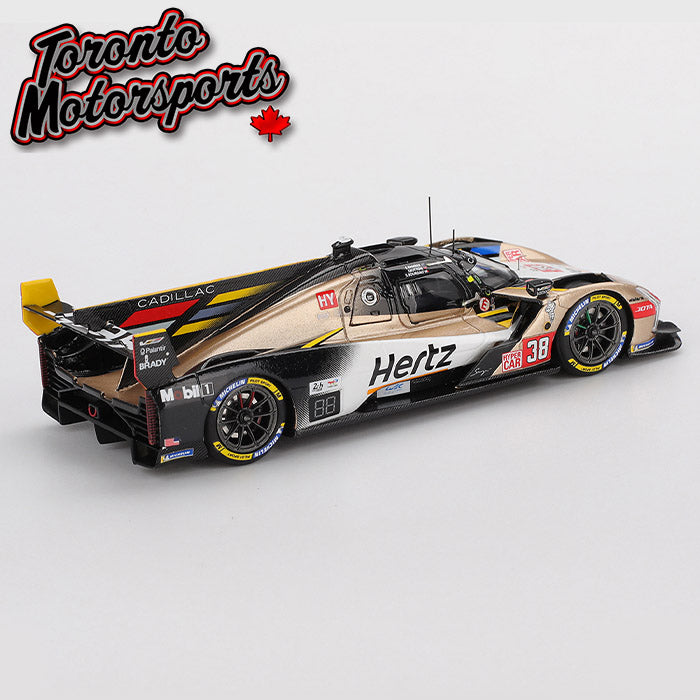 2025 Cadillac V-Series.R CADILLAC HERTZ TEAM JOTA #38 Bamber/Bourdais/Button – 24HR Le Mans 1:43 Scale by True Scale Models #TSM430904