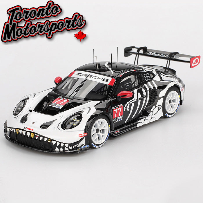 2025 Porsche 911 GT3 R AO Racing “REXY” Skeleton Car #77 – IMSA Petit LeMans 1:43 Scale by TSM #TSM430905 (TSM43REXYPETIT)