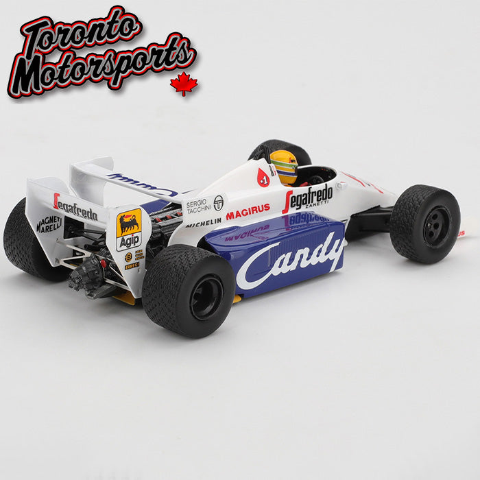 1984 Toleman TG 184 #19 Ayrton Senna - 2nd Monaco GP 1:43 Scale by True Scale Models #TSM430909