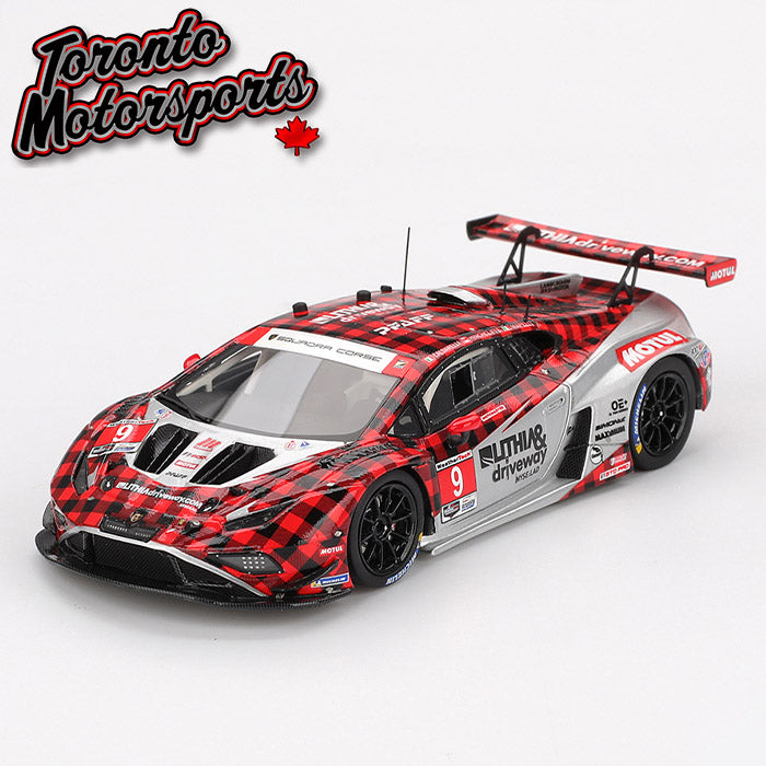 2025 Lamborghini Huracán GT3 Evo 2 Pfaff Motorsports #9 Caldarelli/Hinchcliffe/Mapelli - IMSA GT Pro 1:43 Scale by TSM #TSM430911 (TSM430PFAFF25)