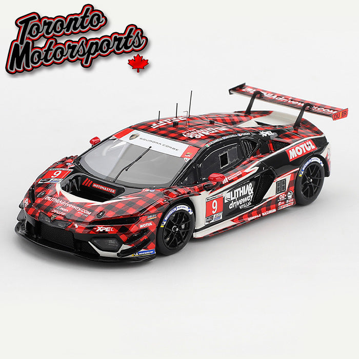 2026 Lamborghini Temerario GT3 Pfaff Motorsports #9 Caldarelli/Mitchell/Bortolotti/Hinchcliffe/Perera - IMSA Sebring 12 Hrs 1:43 Scale by TSM #TSM430926