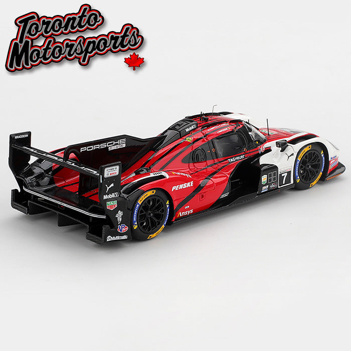 2025 Porsche 963 Porsche Penske Motorsport #7 Nasr/Tandy/Vanthoor- WINNER IMSA Daytona 24hr 1:43 Scale by TSM #TSM430935