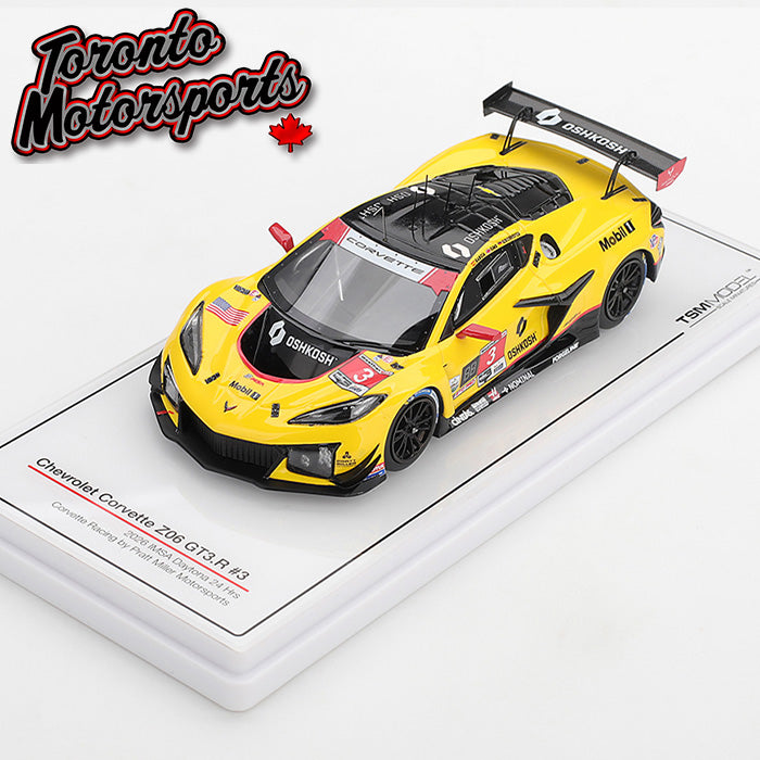 2026 Chevrolet Corvette Z06 GT3.R Pratt Miller #3 García/Kirchhöfe/Sims – IMSA Daytona 24 Hrs 1:43 Scale by TSM #TSM430948