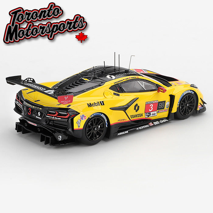 2026 Chevrolet Corvette Z06 GT3.R Pratt Miller #3 García/Kirchhöfe/Sims – IMSA Daytona 24 Hrs 1:43 Scale by TSM #TSM430948