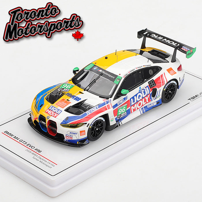 2026 BMW M4 GT3 EVO Turner Motorsport #96 Foley/Gallagher/Klingmann/Selldorff – IMSA Daytona 24 Hrs 1:43 Scale by TSM #TSM430963