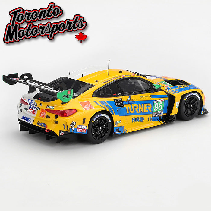 2026 BMW M4 GT3 EVO Turner Motorsport #96 Foley/Gallagher/Klingmann/Selldorff – IMSA Daytona 24 Hrs 1:43 Scale by TSM #TSM430963