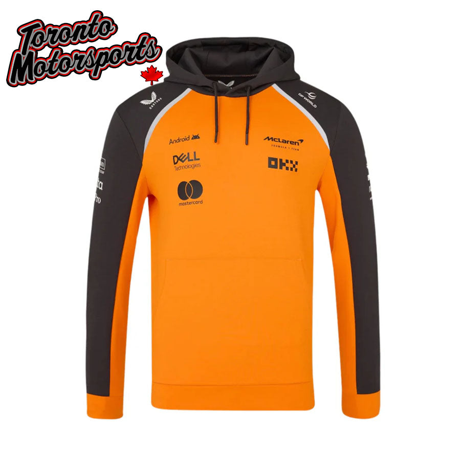 .McLaren F1 2025 Team Hoodie - Papaya #TU9918-088