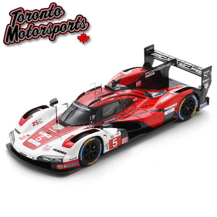 2025 Porsche 963 PORSCHE PENSKE MOTORSPORT #5 Andlaur/Christensen/Jaminet - 24HR Le Mans 1:43 Scale by Spark #SPA439257 (S9257)