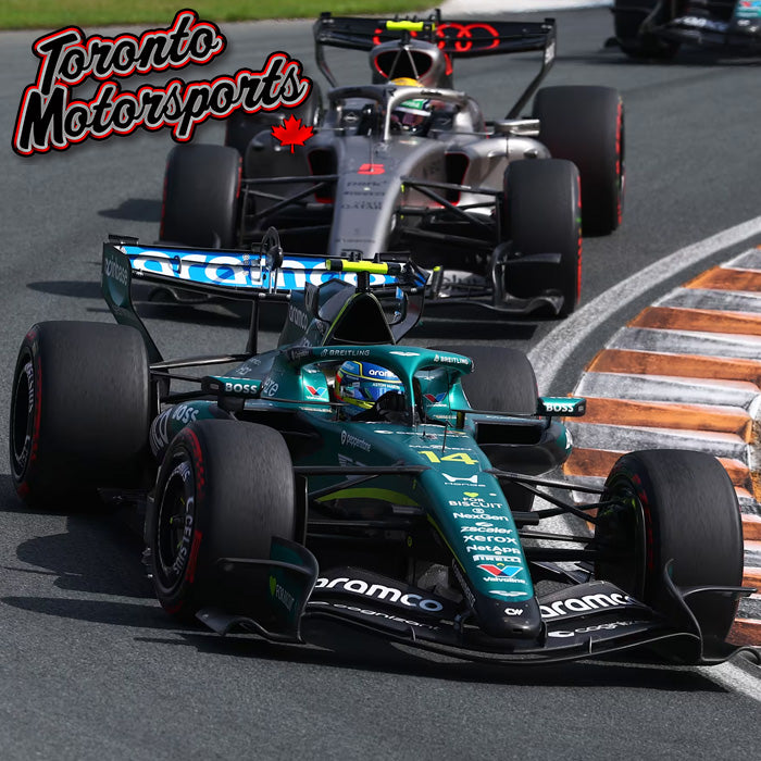 2026 Aston Martin Aramco AMR25 #14 Fernando Alonso - Dutch GP - 1:43 Scale by Spark #S9328