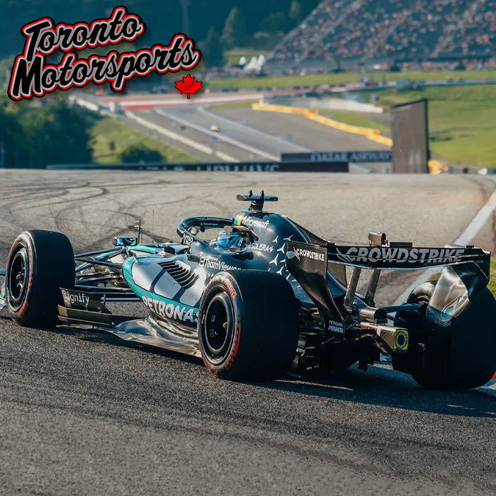 2026 Mercedes-AMG Petronas W17 #63 George Russell   - WINNER Austrian GP *W/ Number Board* - 1:43 Scale by Spark #S9332