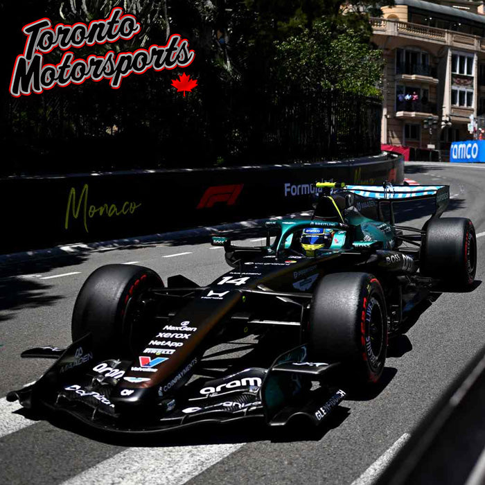 2026 Aston Martin Aramco F1 Team AMR26 #14 Fernando Alonso - Monaco GP - 1:43 Scale by Spark #S9347