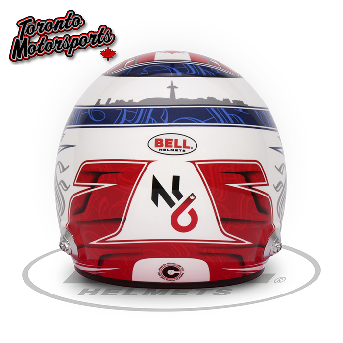 nicholas latifi helmet 2021