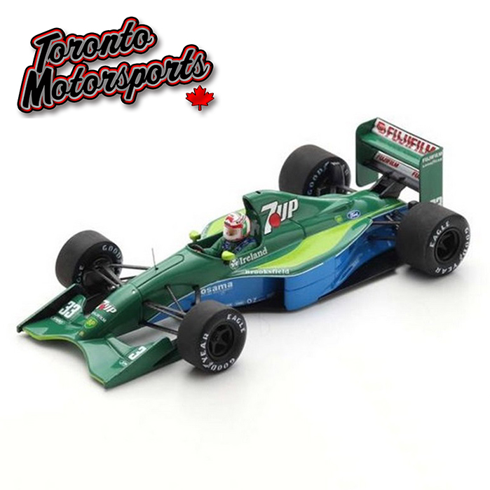 1991 Jordan 191 #32 Bertrand Gachot – Canadian GP 1:43 Scale by 