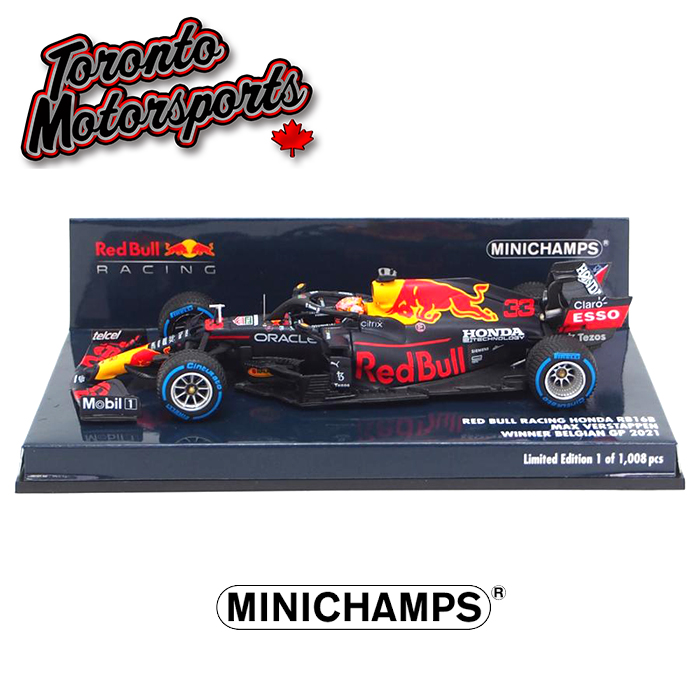 2021 Red Bull Racing RB16B Max Verstappen – WINNER Belgian GP 1:43