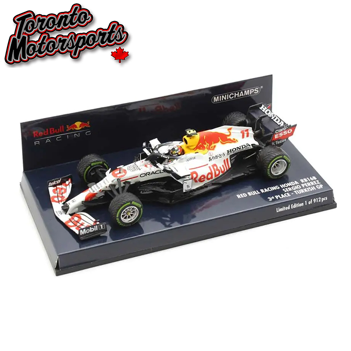 2021 Red Bull Honda RB16B #11 Sergio Perez – 3rd Turkish GP 1:43