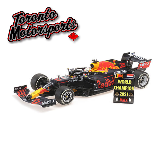 2021 Red Bull Honda RB16B #33 Max Verstappen – Abu Dhabi GP WINNER 
