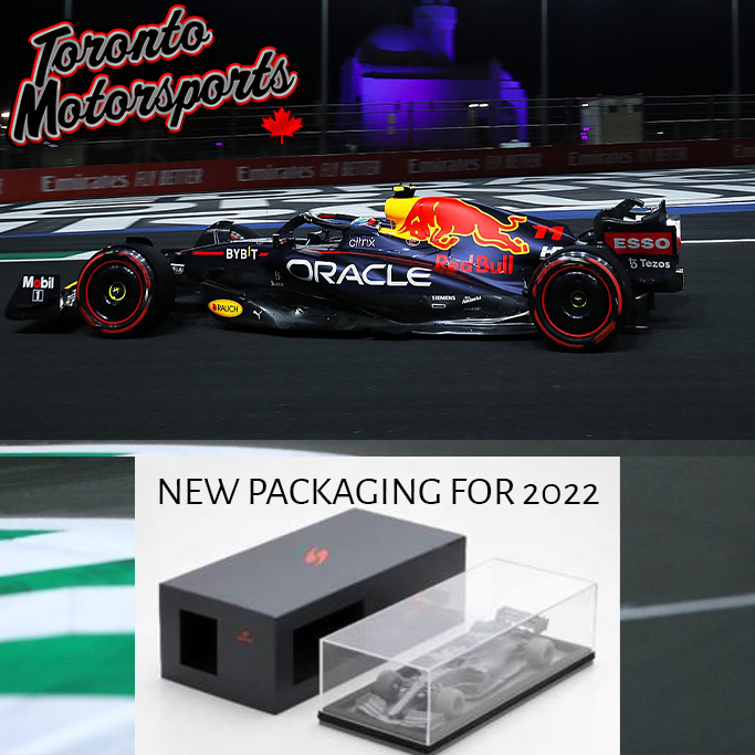 2022 Red Bull RB18 #11 Sergio Perez – 1st Pole Saudi Arabian GP 1:18 Scale  by Spark #SPA180755 - Toronto Motorsports