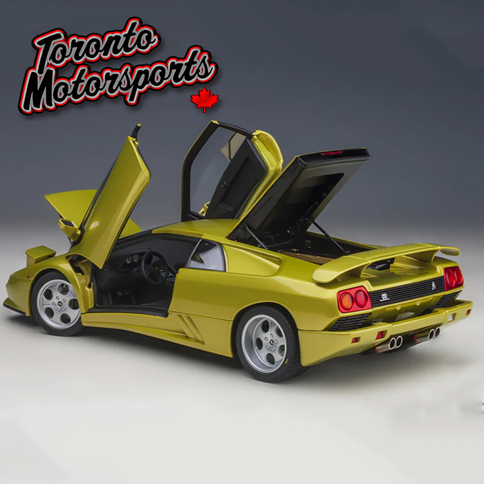 Lamborghini Diablo SE30, Giallo Spyder/Metallic Yellow 1:18 Scale by  AutoArt #79157 - Toronto Motorsports