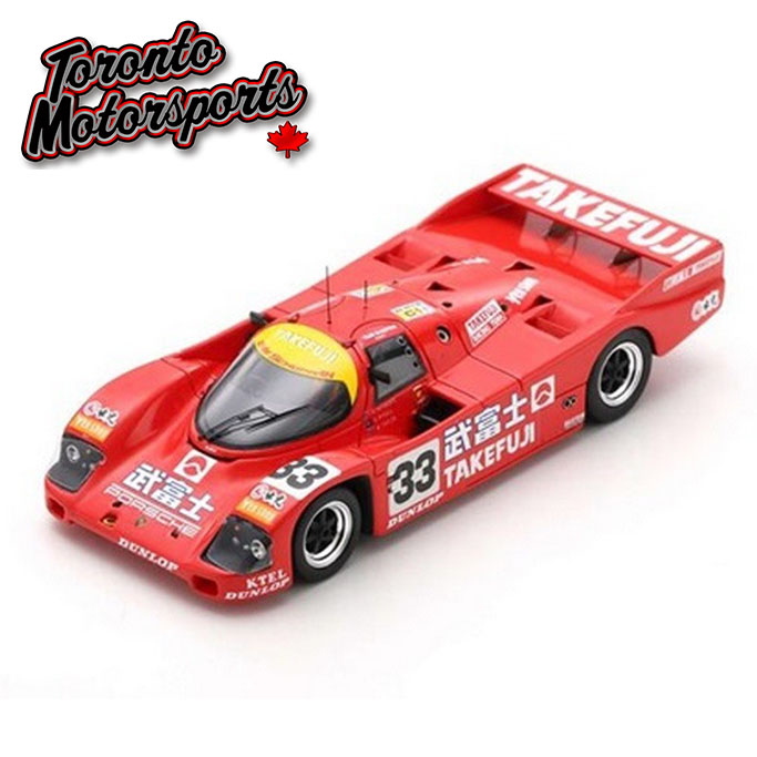 【正規品在庫】Make Up 1/43 Porsche 962C ‘Team Porsche‘ 24h Le Mans 1987 プラクティス NO.19 レーシングカー