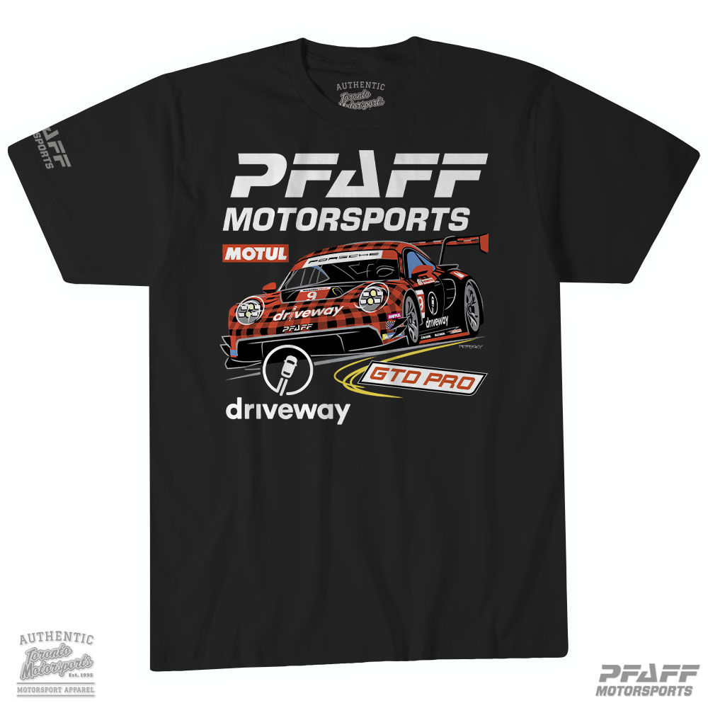 Pfaff Motorsports ‘On Track’ (Black) T-Shirt #PFAFF-OTSHIRT2023 ...