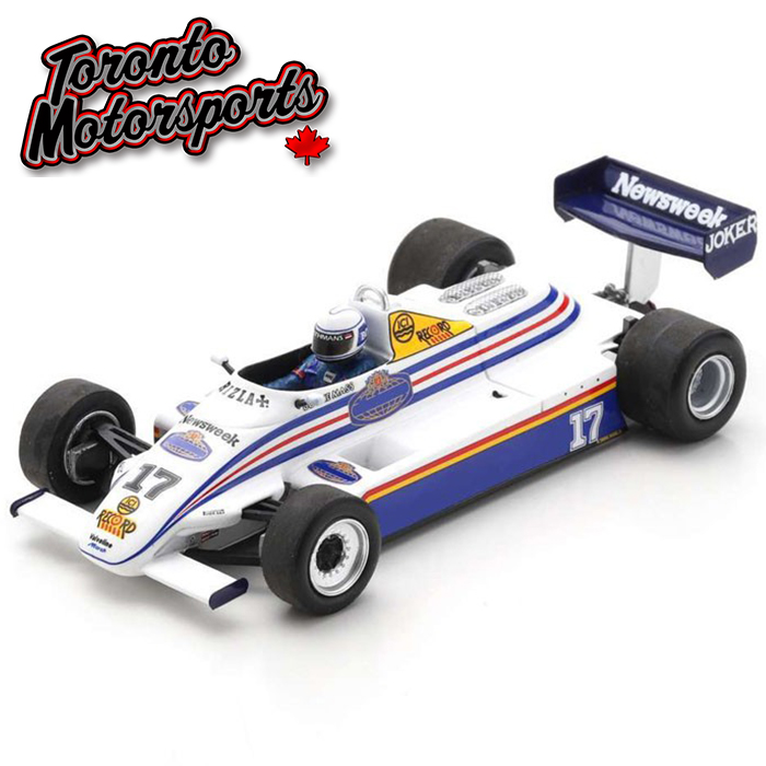 1982 March 821 #17 Jochen Mass – Long Beach GP 1:43 Scale by Spark